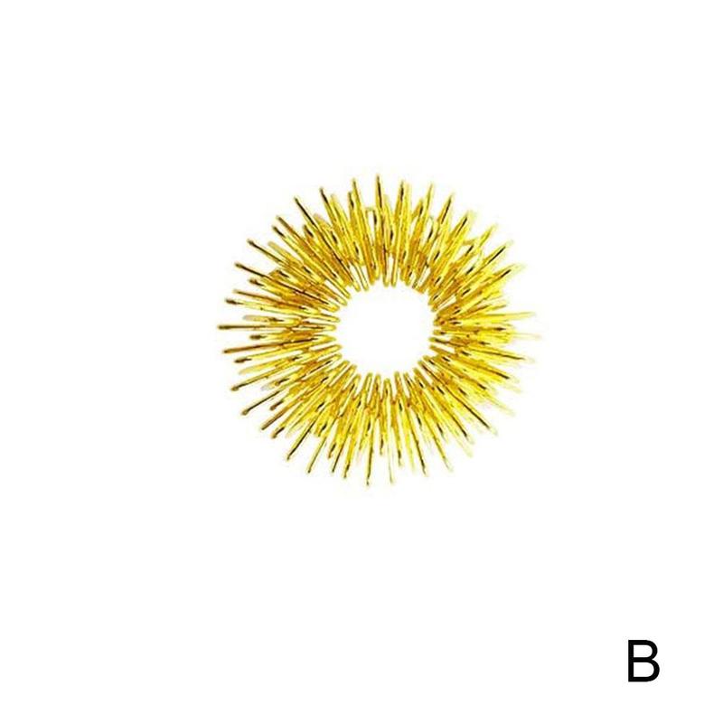 หกขาย Sensory แหวน Tingling To ของเล่นผ่อนคลายความเครียดความวิตกกังวลนิ้วมือแหวนบรรเทา แหวน แหวน/Shiatsu Tingling A0D2
