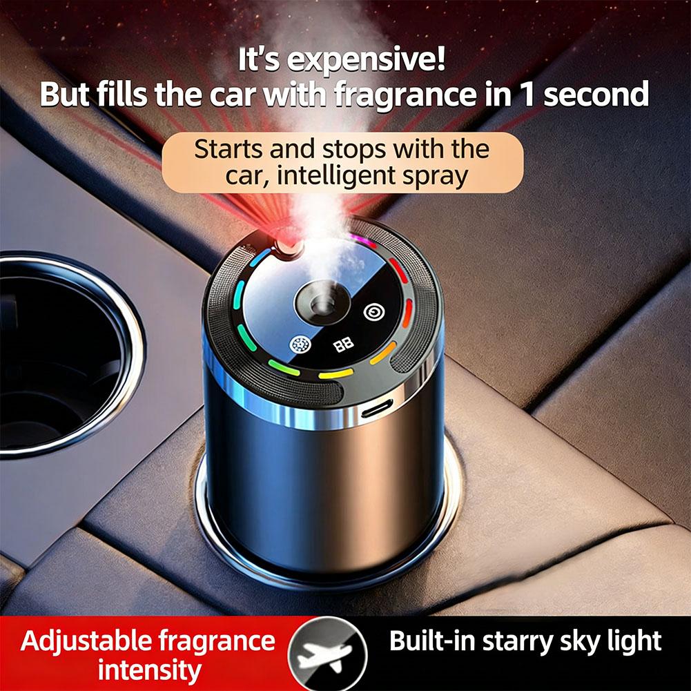Car Air Freshener, Car Electric Air Diffuser Aroma,Car Air Vent Essential Oil Mist Humidifier Fragrance Diffuser Auto Tools