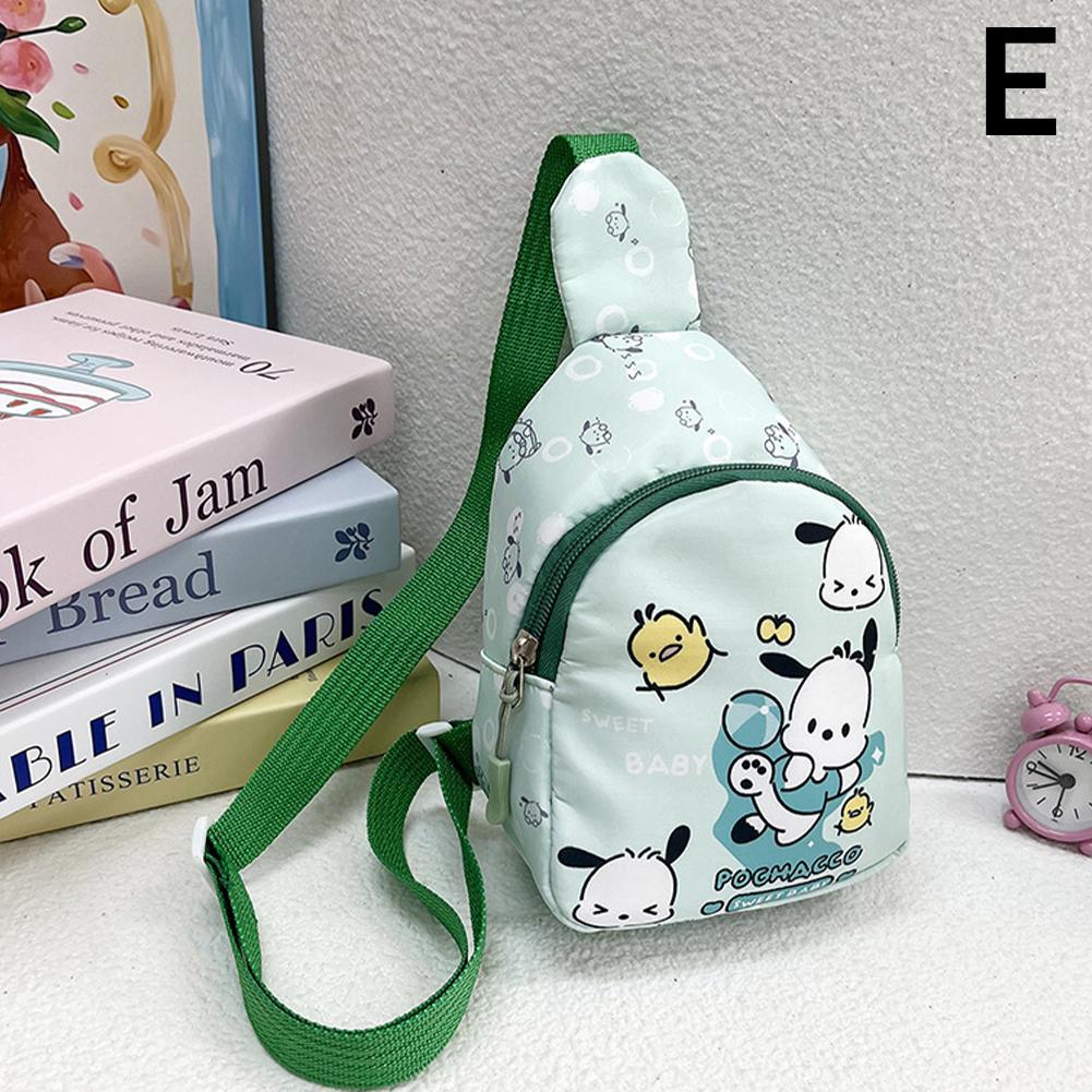 thumbnail image 1 of Bolsos para niños, bonitos bolsos de pecho para niñas, monedero de dibujos animados de Anime para niños pequeños, bolso bandolera de moda para niñas pequeñas., 1 of 2