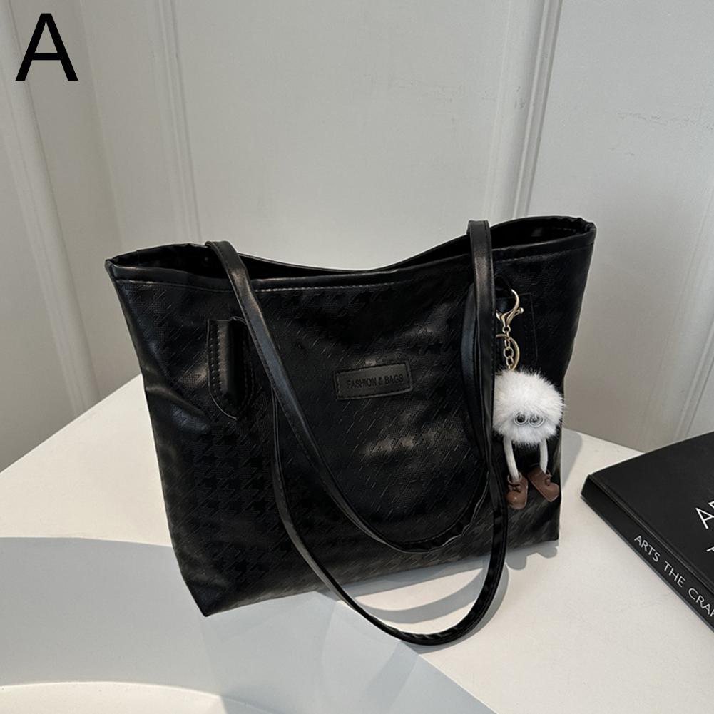 Bolso de mano de gran capacidad, informal, a cuadros, para compras, multicolor, para primavera