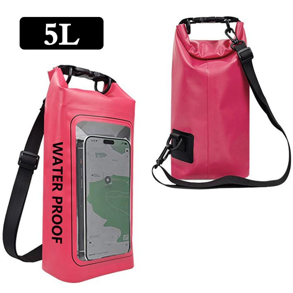thumbnail image 1 of Bolsa impermeable para teléfono móvil, dos en uno, para playa, camping, natación, natación, etc., 1 of 2