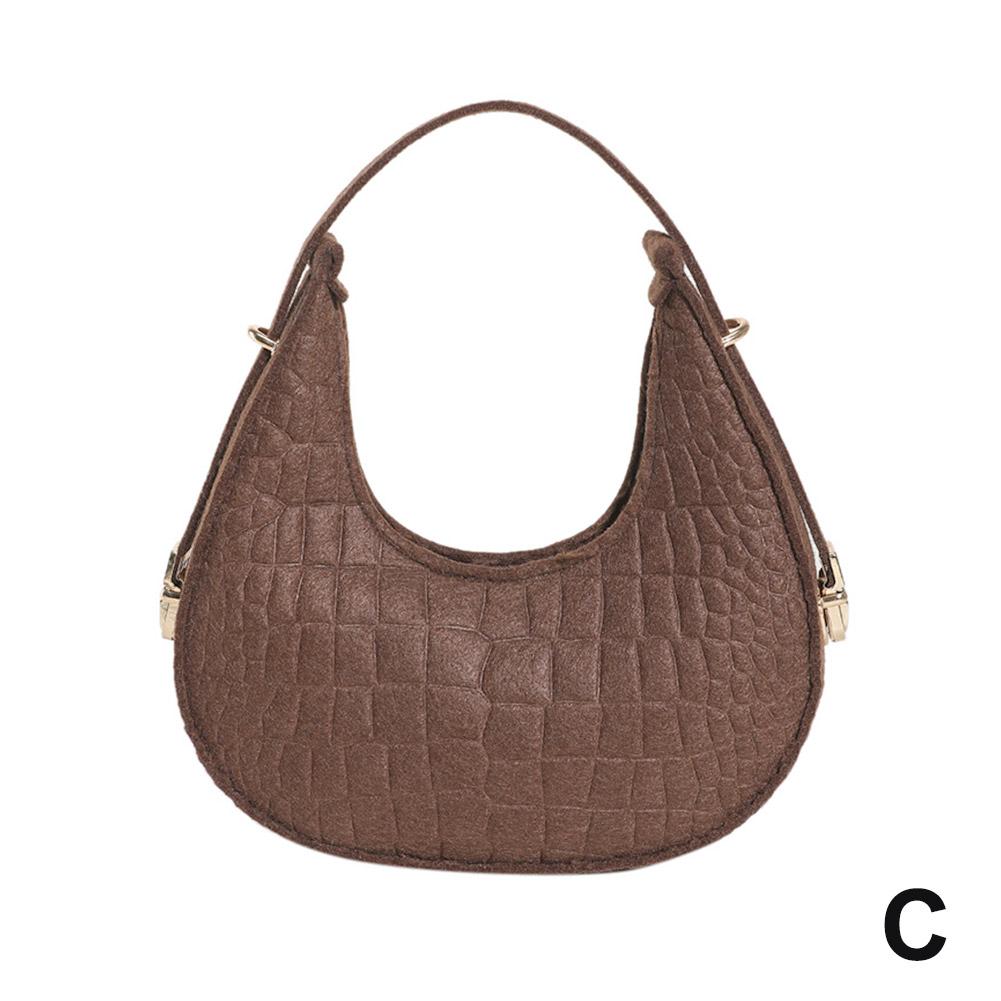 thumbnail image 1 of Bolso de hombro informal con estampado de piedras para mujer, estilo coreano, moderno, para otoño, 1 of 2