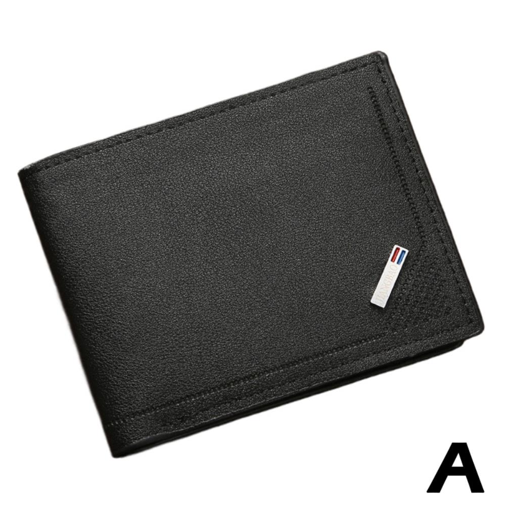 thumbnail image 1 of Nueva cartera corta para hombre, estilo juvenil, fina, multitarjeta, de gran capacidad, horizontal, para negocios, suave., 1 of 2