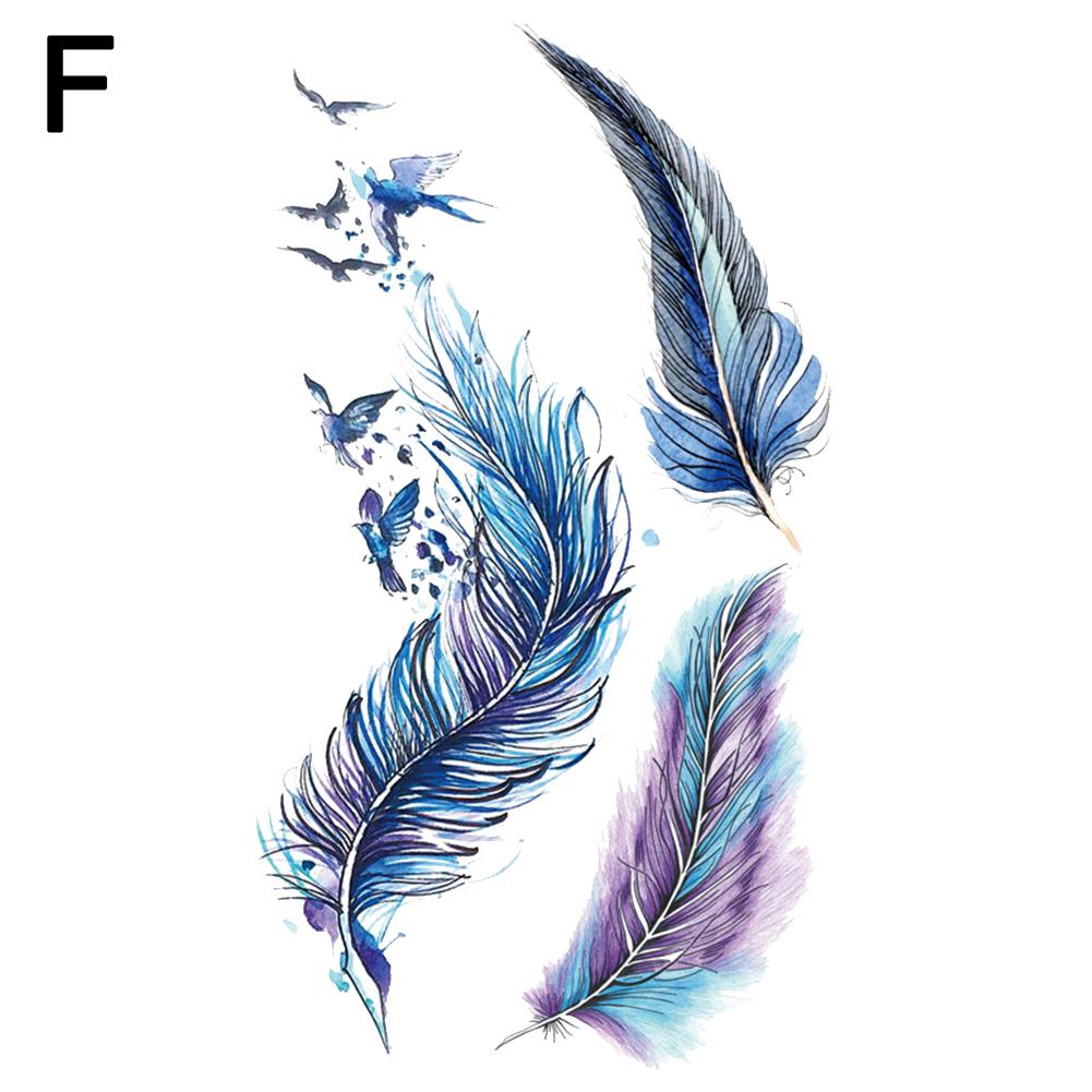 Nuevo juego de tatuajes de simulación pequeños, frescos e impermeables, cualquier combinación