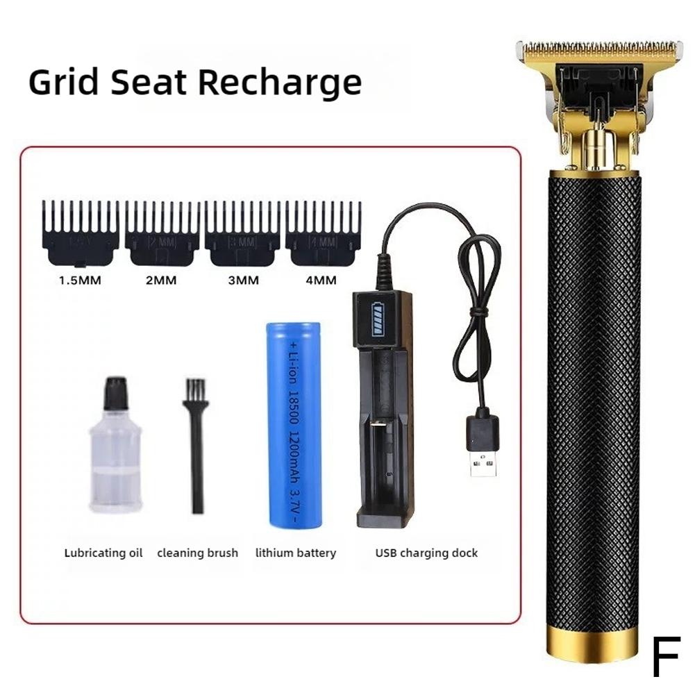 Cortapelos Eléctrico para Cabello Calvo Cortapelos Eléctrico para Cabello Graso Cortapelos Marca de Talla Maquinilla de Afeitar Recargable
