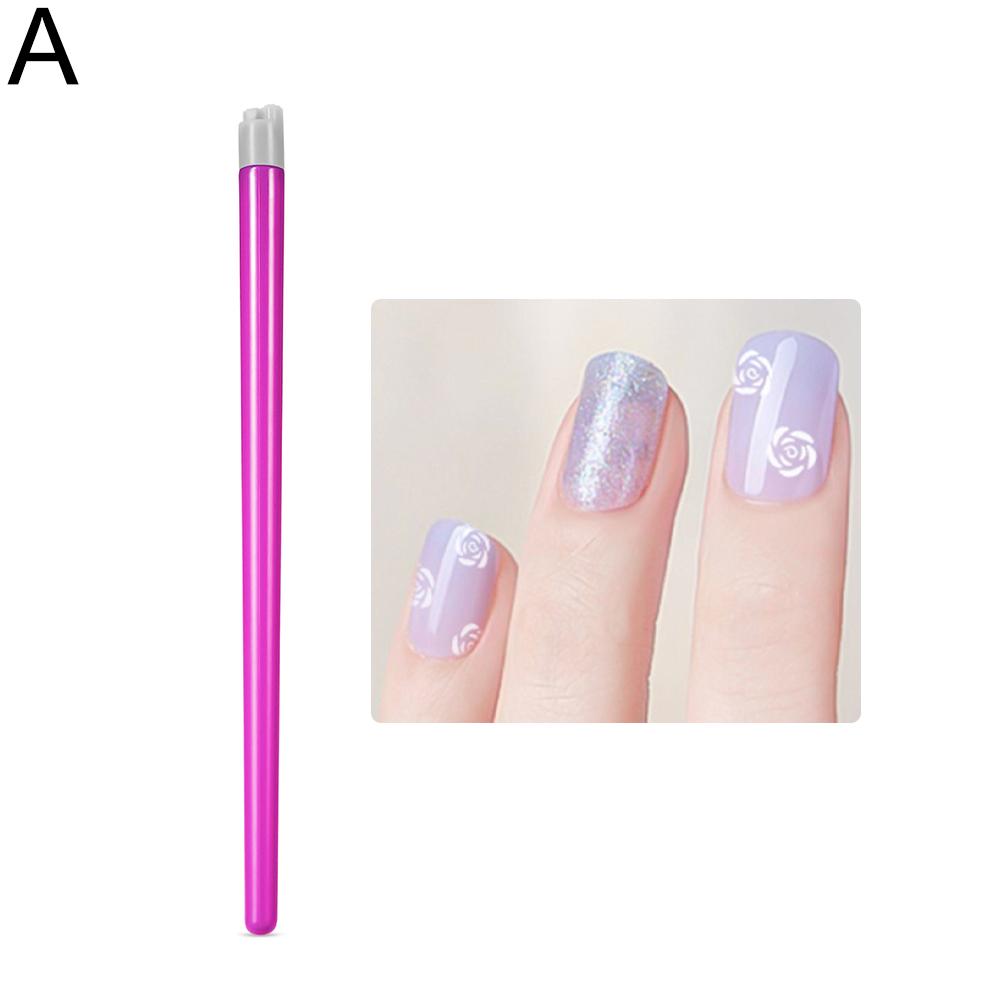 Bolígrafo para decoración de uñas, bolígrafo para impresión de uñas, bolígrafo para sellos de silicona, bolígrafo de transferencia, 30 piezas, bolígrafo de flores personalizado