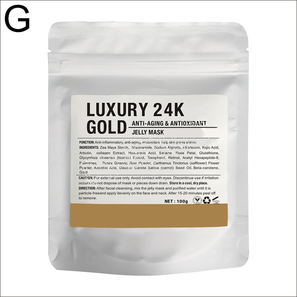 Mascarilla en polvo suave de pétalos de manzanilla, para salón de belleza, hidratante, para el cuidado de la piel, en bolsa.