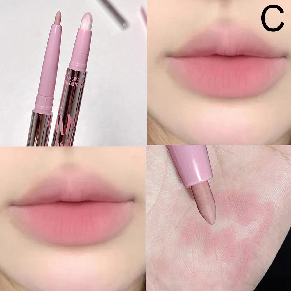 thumbnail image 1 of Lápiz labial mate Cappuvini Soft Mist de doble cabezal con pincel, resistente al agua, de larga duración y sin decoloración., 1 of 7
