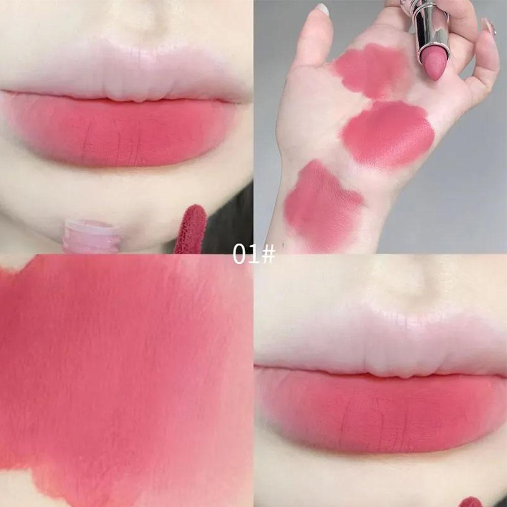thumbnail image 1 of Lápiz labial Gogo Bear Cute Velvet, mate, suave, de larga duración, antiadherente, resistente al agua, 3,5 g, 1 of 7