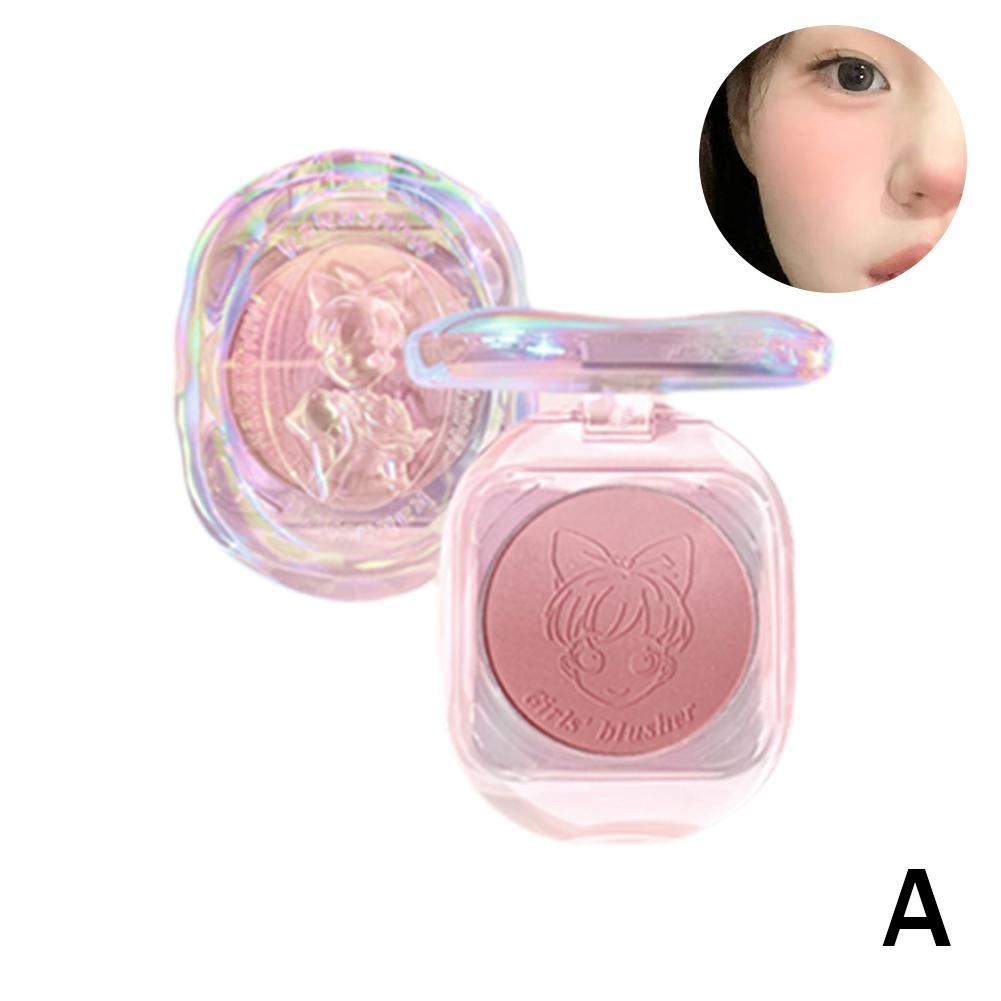 thumbnail image 1 of Paleta de rubor degradado femenino Kakashow, rubor mate, rubor morado, blanqueador, maquillaje nude fino y natural., 1 of 7