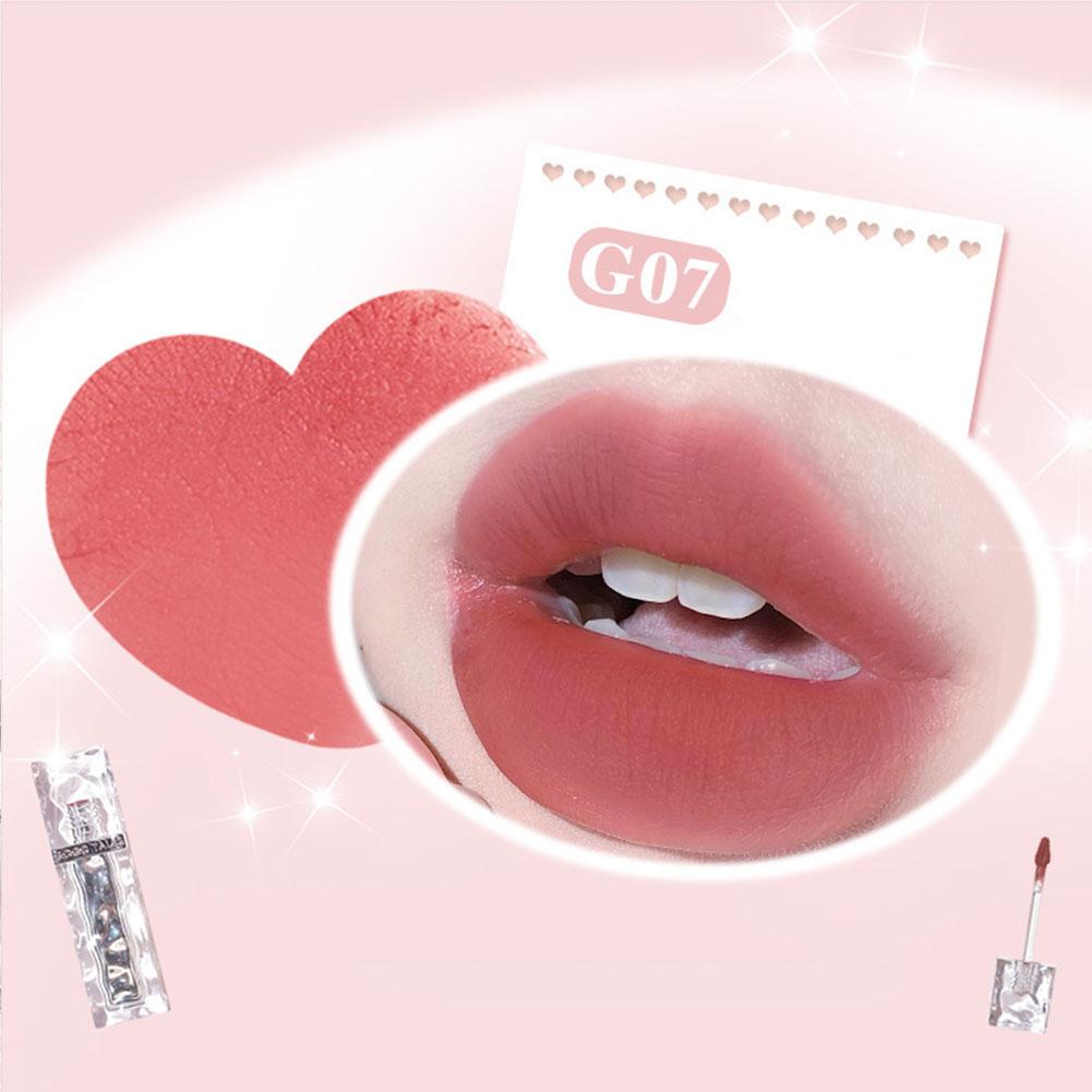 Lápiz labial Gogotales Gogo Dance Twilight Fog Lip Glaze Velvet Matte Lip Mud Bare Face Whitening Girl Cream