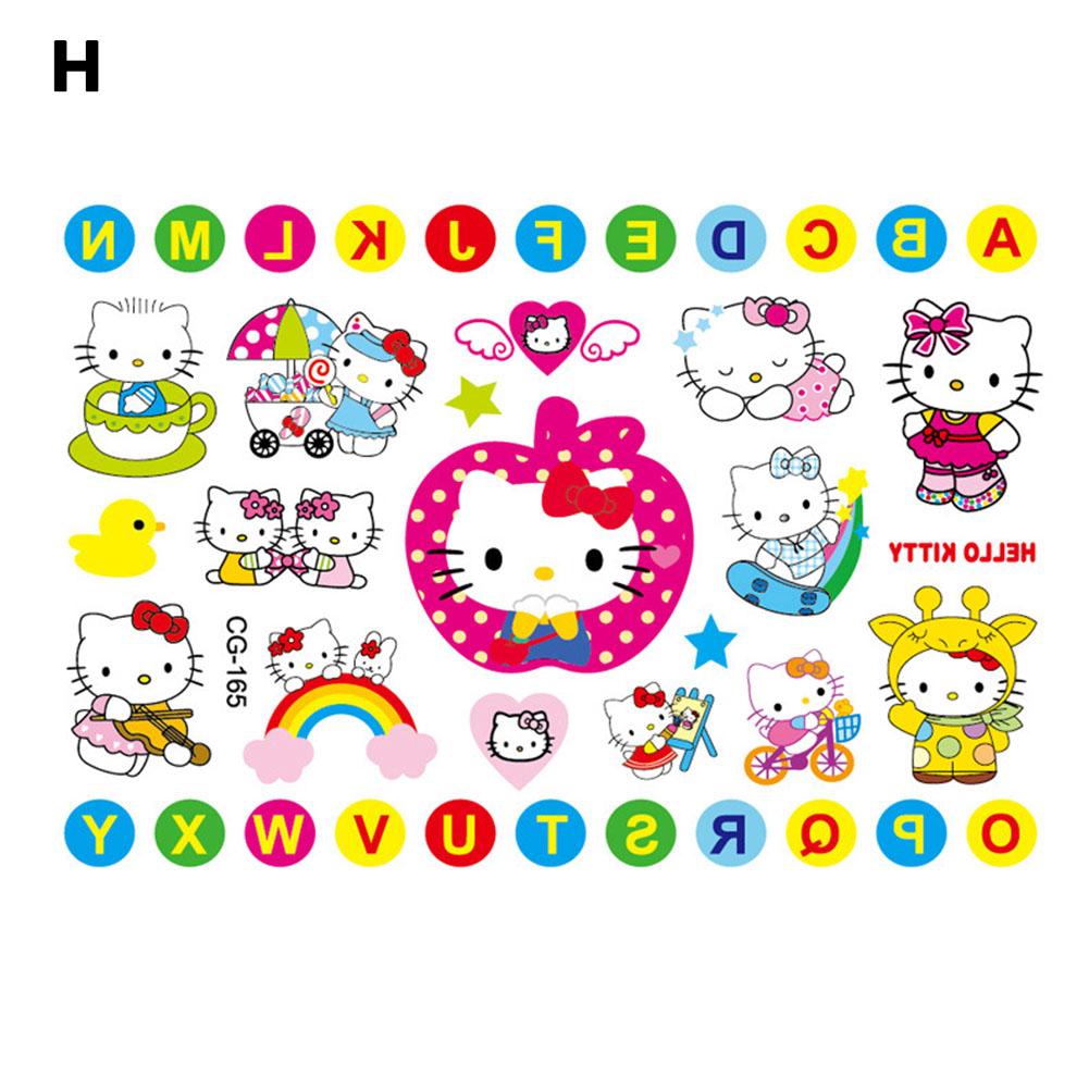 thumbnail image 1 of Pegatina de tatuaje de Hello Kitty de My Melody, pegatina de transferencia de agua para tatuajes, 1 of 2
