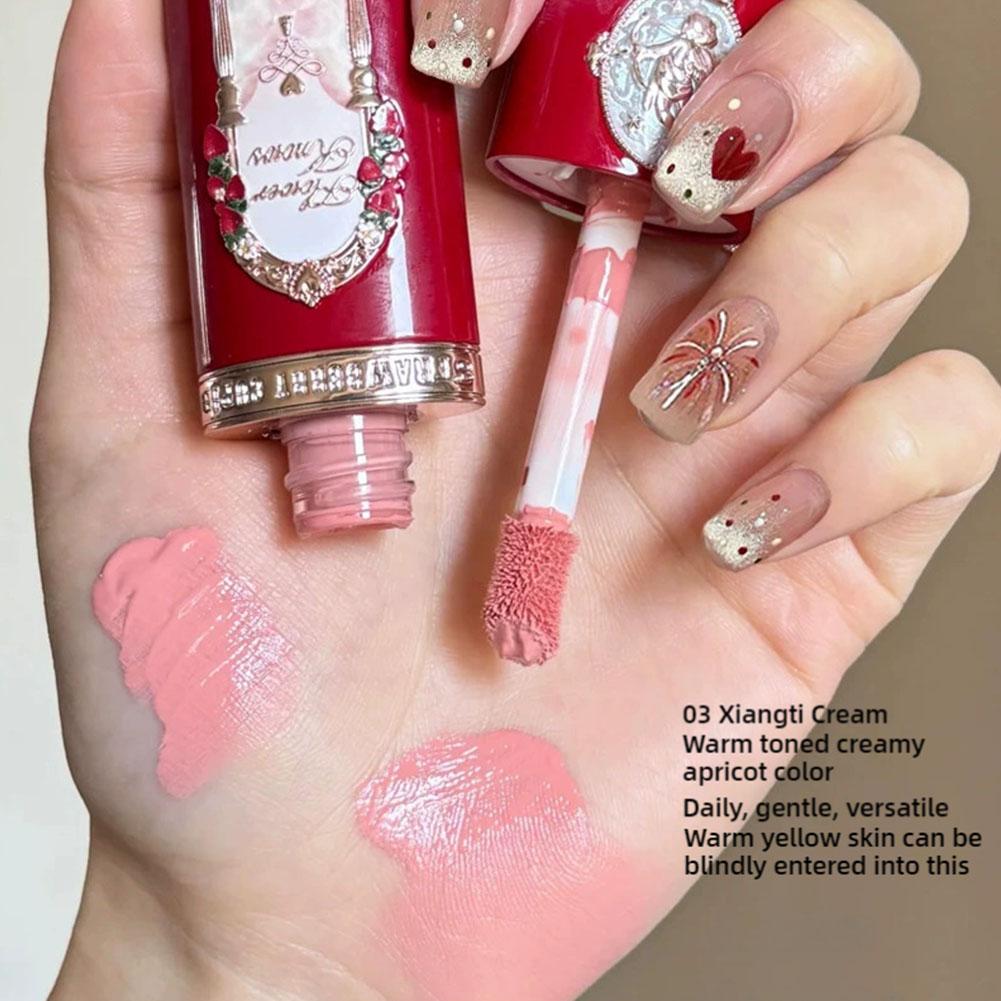 thumbnail image 1 of Huazhixiao Strawberry Cupid Lip Cream Rubor Sombra de ojos Perfume Espejo de mano Bálsamo, 1 of 7