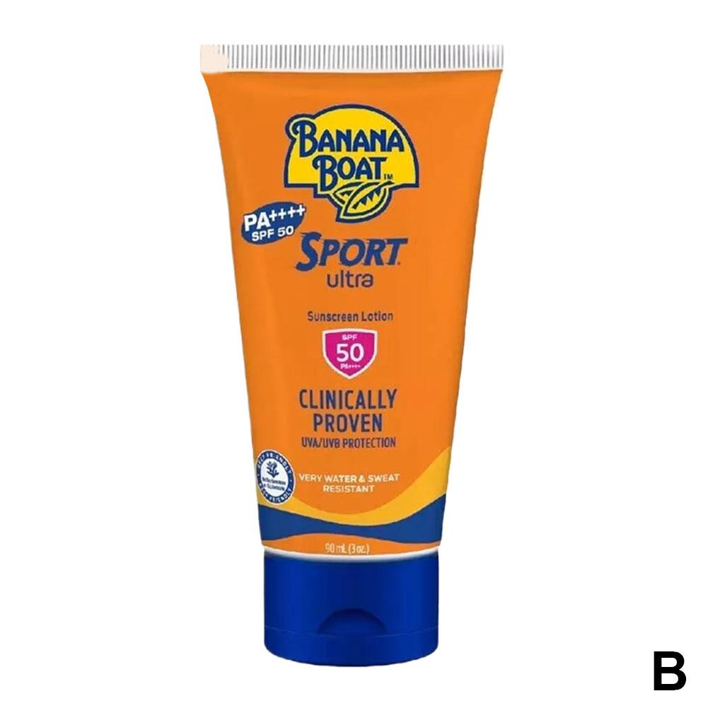 thumbnail image 1 of Loción protectora solar Banana Boat FPS 100 para todo el cuerpo, resistente al agua, al sudor y a los rayos UV, para exteriores, para hombres y mujeres., 1 of 2