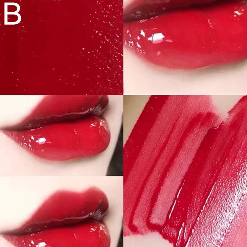 thumbnail image 1 of Brillo de labios de doble punta, 103, espejo de lápiz labial, agua, leche, té, pasta de frijoles, color transparente, brillo de labios, 1 of 2