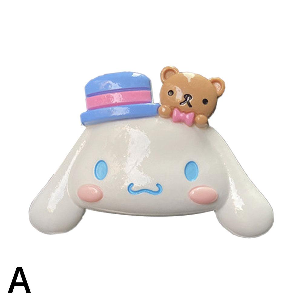 Decoración de salida de aire con fragancia para coche, fragancia para aire acondicionado de coche femenino, decoración interior, Sanrio Cinnamon Dog