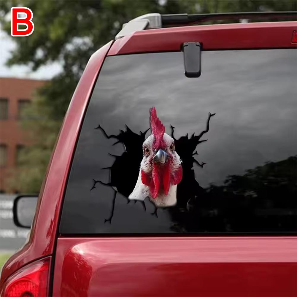 thumbnail image 1 of Pollo Tear-Luhua, pegatinas para coches, pegatinas para ventanas, reflectantes, fabricante, 1 of 2