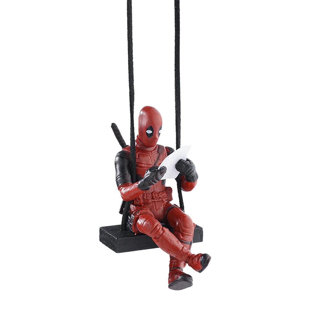 thumbnail image 1 of Colgantes de coche transfronterizos de comercio exterior Amazon Nuevos colgantes de espejo retrovisor de Deadpool Aliexpress Estación independiente, 1 of 2