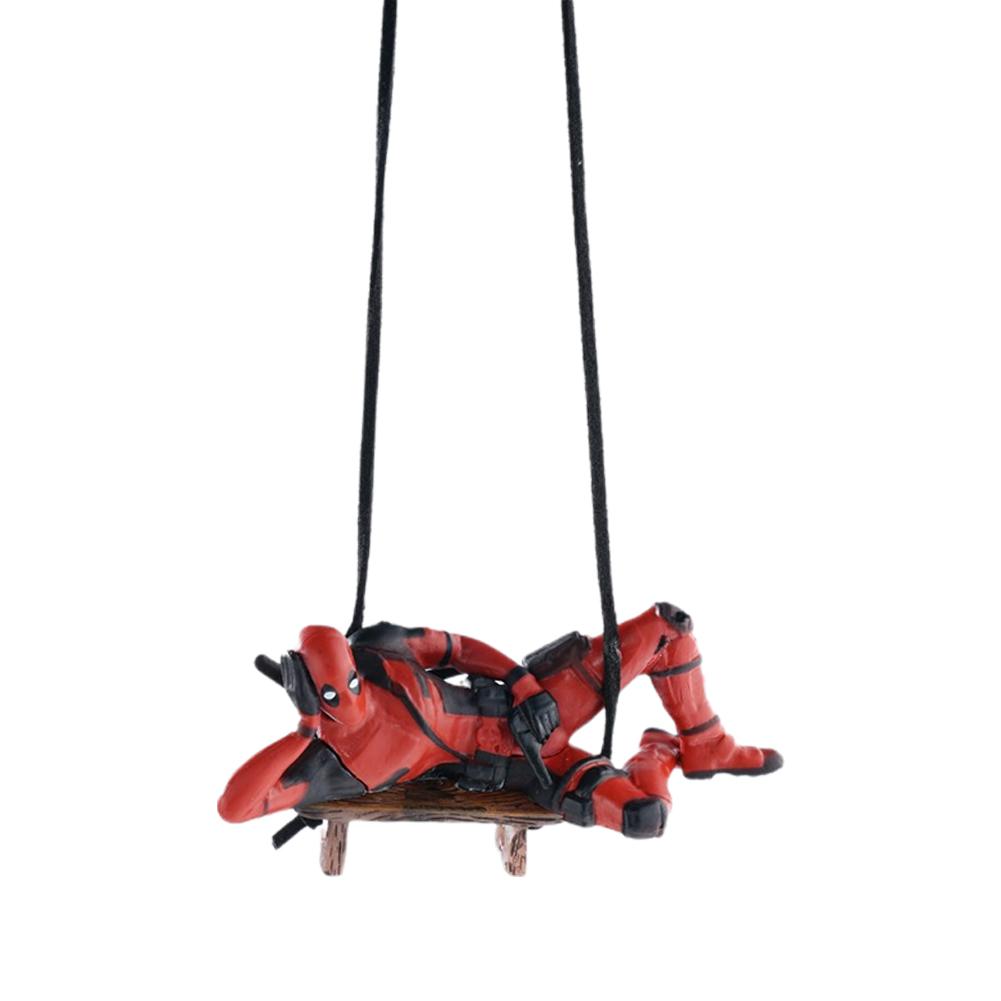 thumbnail image 1 of Colgantes de coche transfronterizos de comercio exterior Amazon Nuevos colgantes de espejo retrovisor de Deadpool Aliexpress Estación independiente, 1 of 2