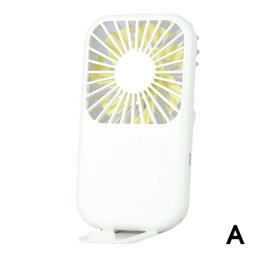 thumbnail image 1 of Ventilador portátil ultraligero de mano, pequeño, de escritorio, USB, FA49, multifunción, para colgar en el cuello, 1 of 2