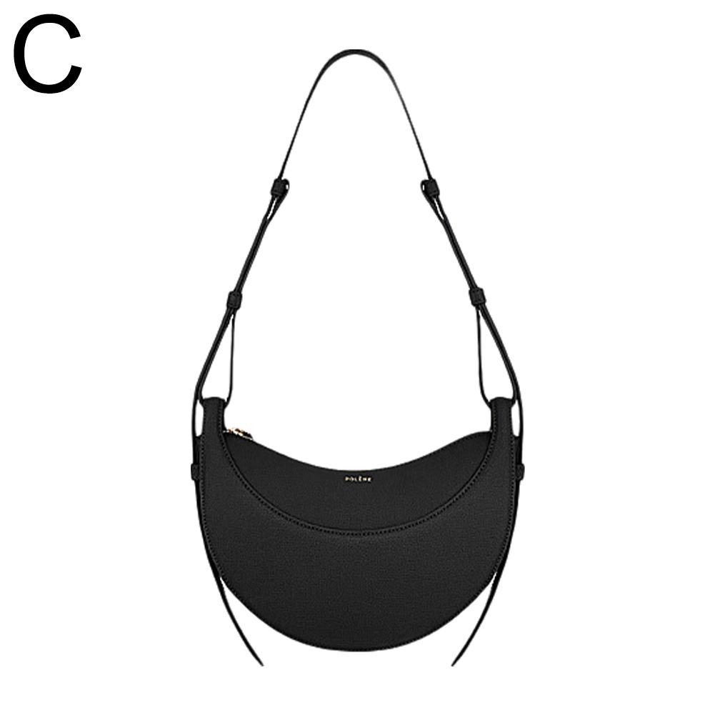 thumbnail image 1 of Bolso Polen Crescent, bolso de sillín Polen, bolso de hombro retro francés, bolso de mensajero Poleneparis, 1 of 2