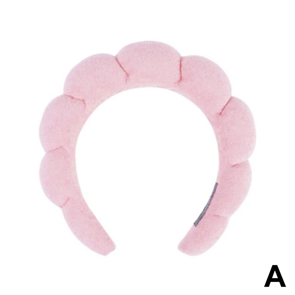 thumbnail image 1 of Diadema de esponja con diseño de nube para mujer, con diseño de calavera desmaquillante, 1 of 2