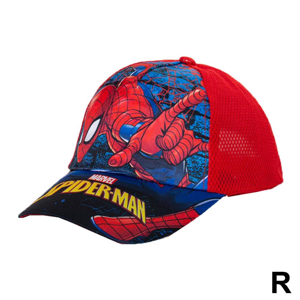 thumbnail image 1 of Gorras para niños, primavera y verano, con dibujos animados, para niños y niñas, con visera, para estudiantes de primaria, protección solar, malla con lengüeta de pato., 1 of 7