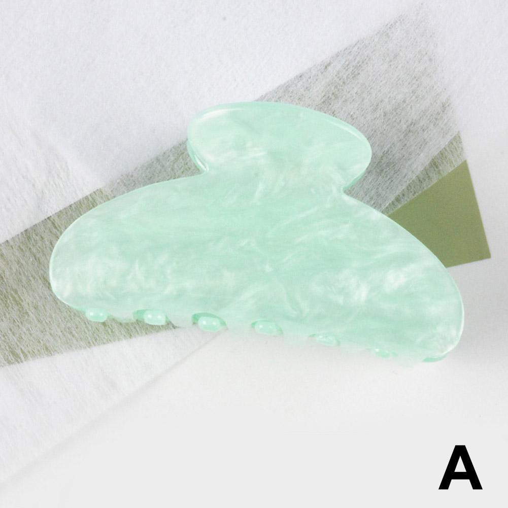 thumbnail image 1 of Pinza para el pelo acrílica con forma de tiburón, sencilla, mediana, para cola de caballo, accesorios para el cabello femenino, 1 of 7