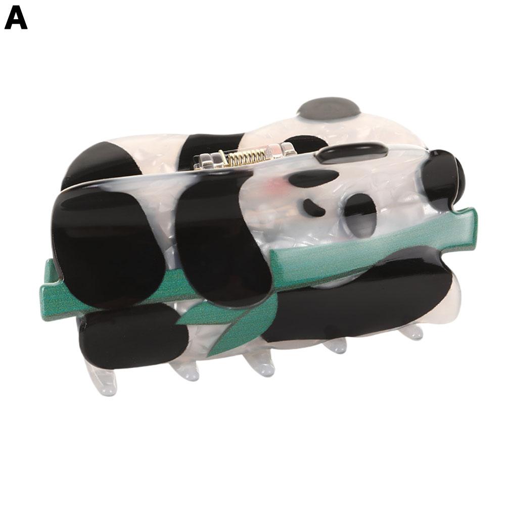 thumbnail image 1 of Nuevo estilo de pinza para el pelo con diseño de animal de dibujos animados, horquilla con diseño de panda, divertidos accesorios para el pelo con personalidad, horquilla para mujer., 1 of 2