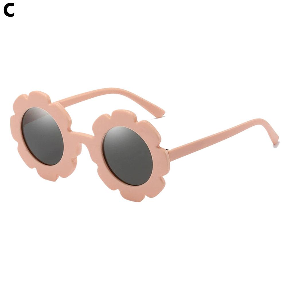 3109 Gafas de sol multicolores de girasol para niños, nuevas gafas de sol antiultravioleta para bebés con diseño de marea transfronteriza, lámina de PC