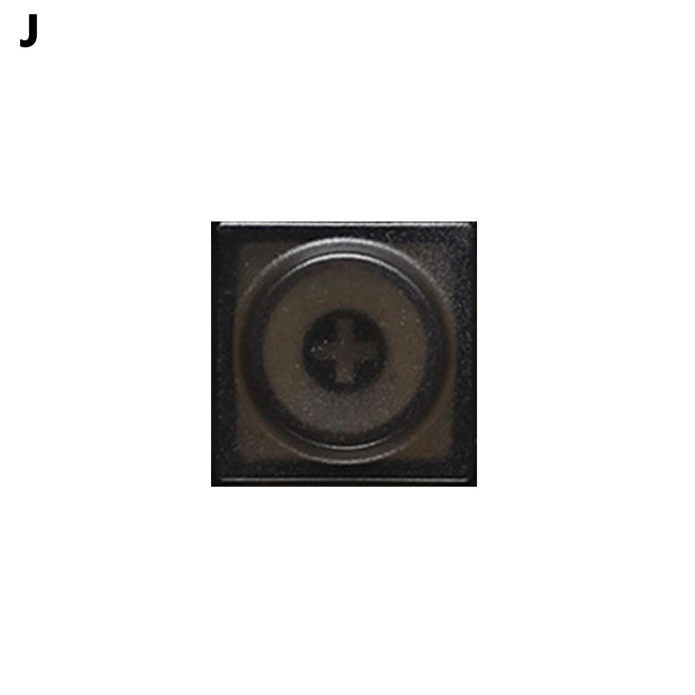 Teclas de juguete Doys de colores, 1U, sin tallar, 16 colores, transparentes, esmeriladas, alemanas, con placa de cadena mecánica para PC