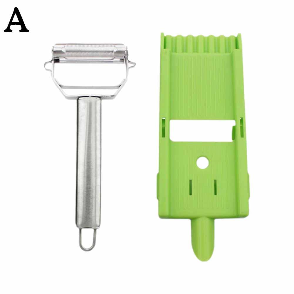 thumbnail image 1 of Pelador multifuncional de acero inoxidable, cuchillo pelador, cepillo para melones, cuchillo pelador combinado, cepillo de plástico, tres en uno, de fábrica, 1 of 7