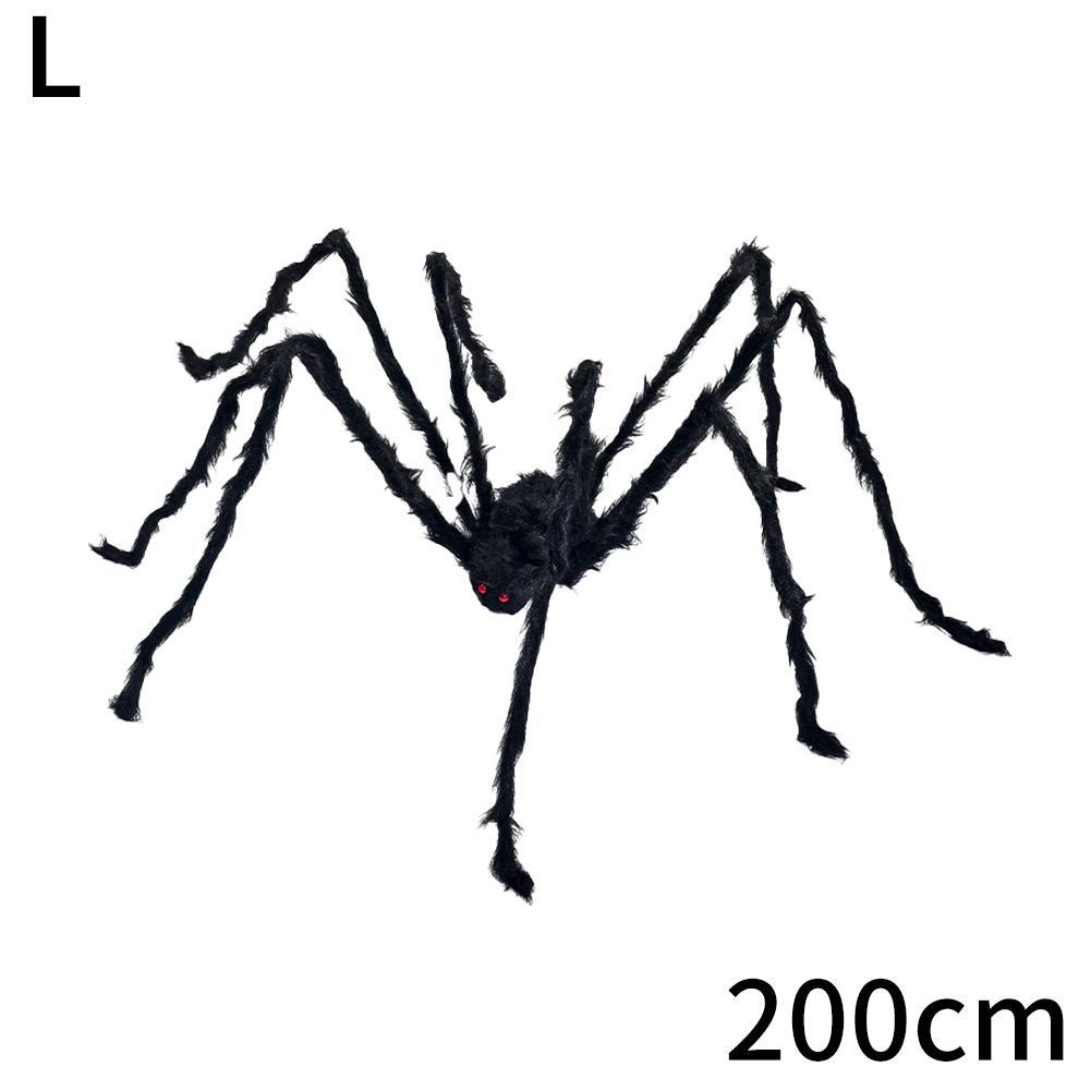 thumbnail image 1 of Decoraciones de Halloween, telaraña, araña de seda de algodón, simulación de araña grande, diseño de escena de barra, accesorios, ventas transfronterizas., 1 of 2