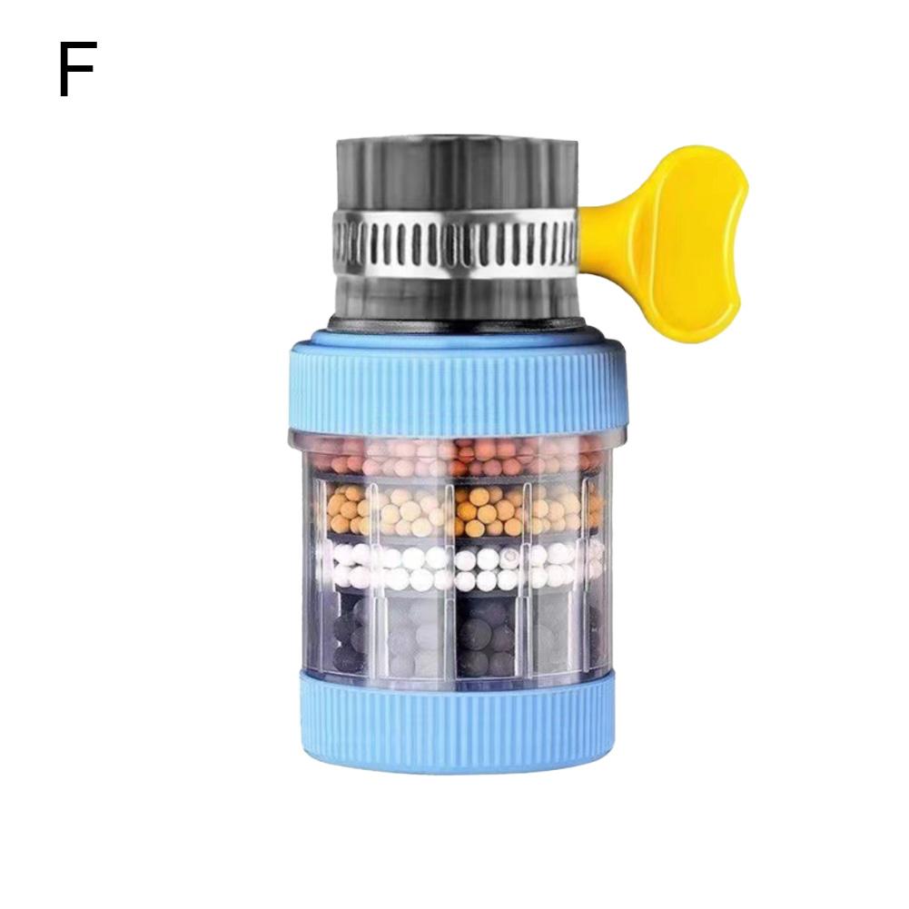 thumbnail image 1 of Filtro de agua giratorio a prueba de salpicaduras para grifo doméstico giratorio con interfaz universal, filtro extraíble y lavable., 1 of 7