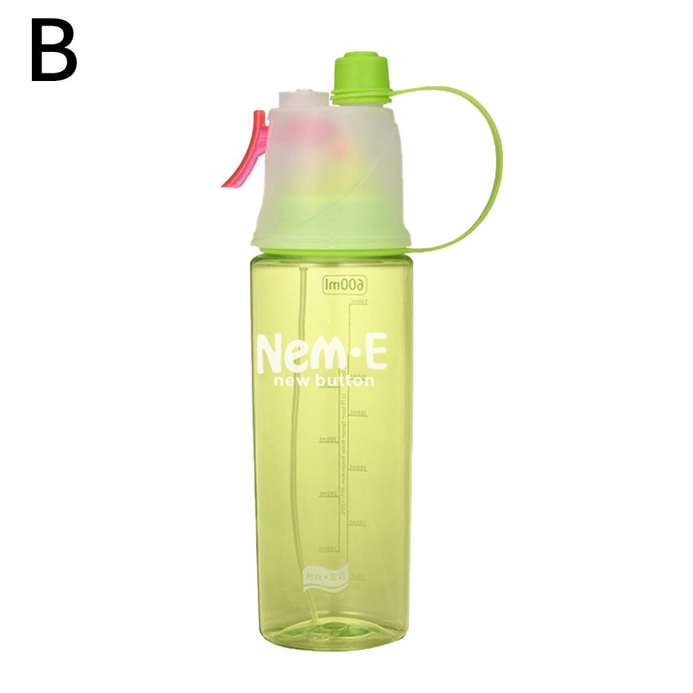 Vaso rociador de PC para niños y niñas, vaso de agua de plástico para estudiantes, deportes al aire libre, tienda departamental, vaso portátil