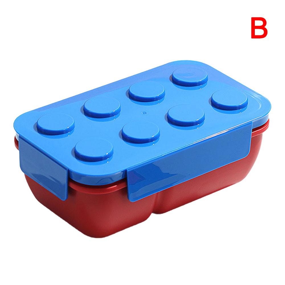 thumbnail image 1 of Fiambrera con bloques de construcción para hacer uno mismo, fiambrera para picnic, fiambrera para ensaladas infantiles, fiambrera para frutas, microondas., 1 of 2