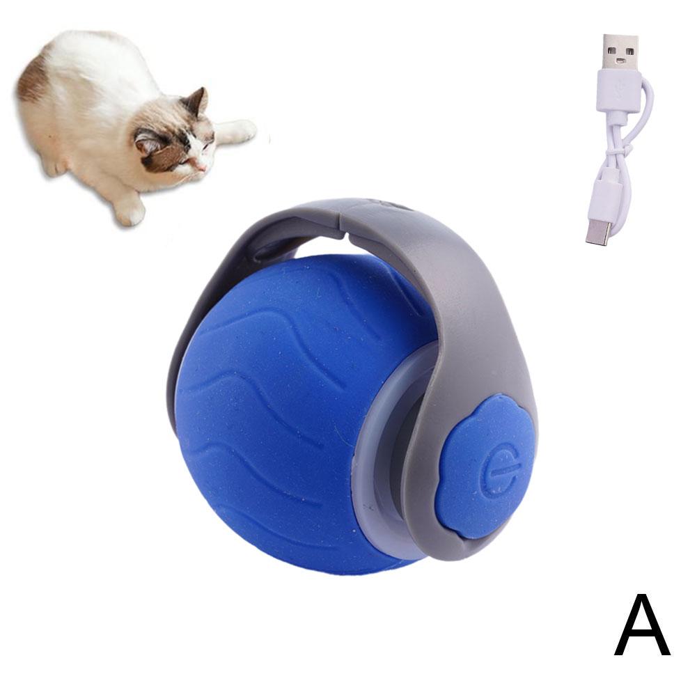 Pelota de juguete para gatos, pelota inteligente Tut Tut, pelota de juguete eléctrica, pelota de autoentretenimiento para gatos