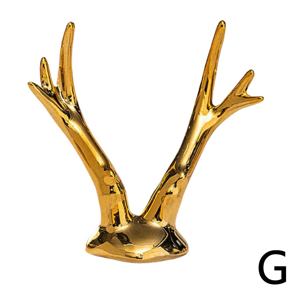 thumbnail image 1 of Bandeja de cerámica sencilla para guardar joyas, anillos, collares, anillos, elefantes y conejos., 1 of 7