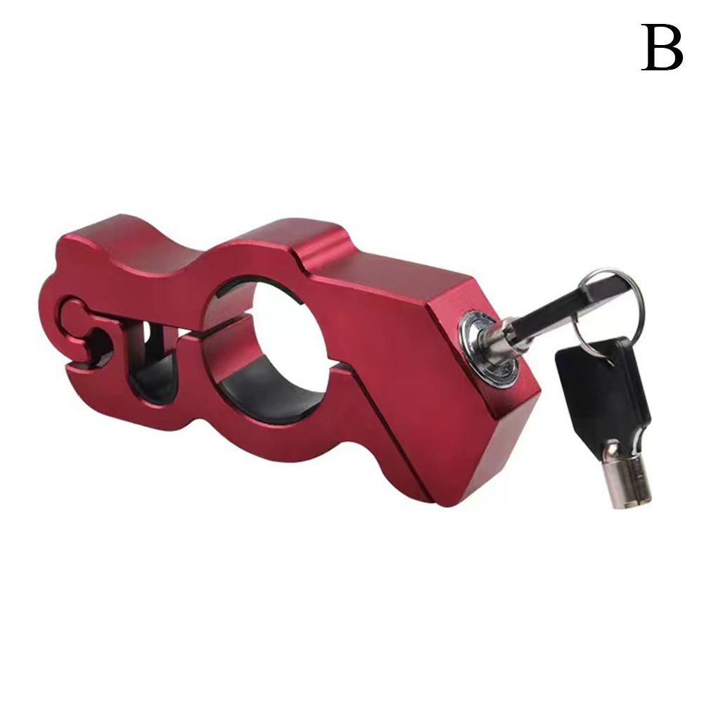 Bloqueo de freno para vehículos eléctricos de gran venta transfronteriza, bloqueo de acelerador para motocicletas, bloqueo antirrobo para bocina de scooter y manillar para vehículos eléctricos.