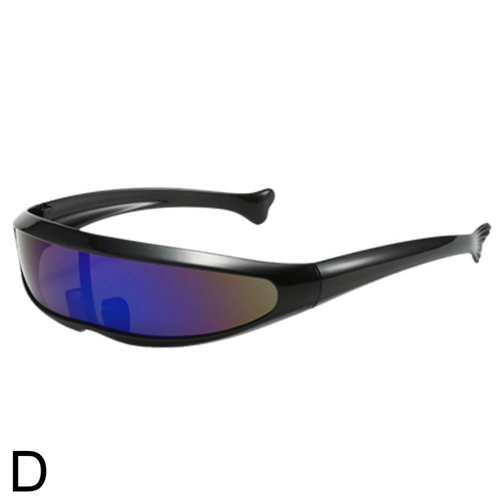 thumbnail image 1 of Gafas de sol con forma de delfín, gafas con forma de pez, robot espacial, gafas de sol para ciclismo y deportes al aire libre para hombres, 1 of 2