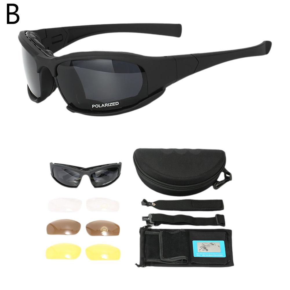 thumbnail image 1 of Gafas tácticas para ciclismo al aire libre, para aficionados militares, tiro CS, resistentes al viento y a los impactos., 1 of 2