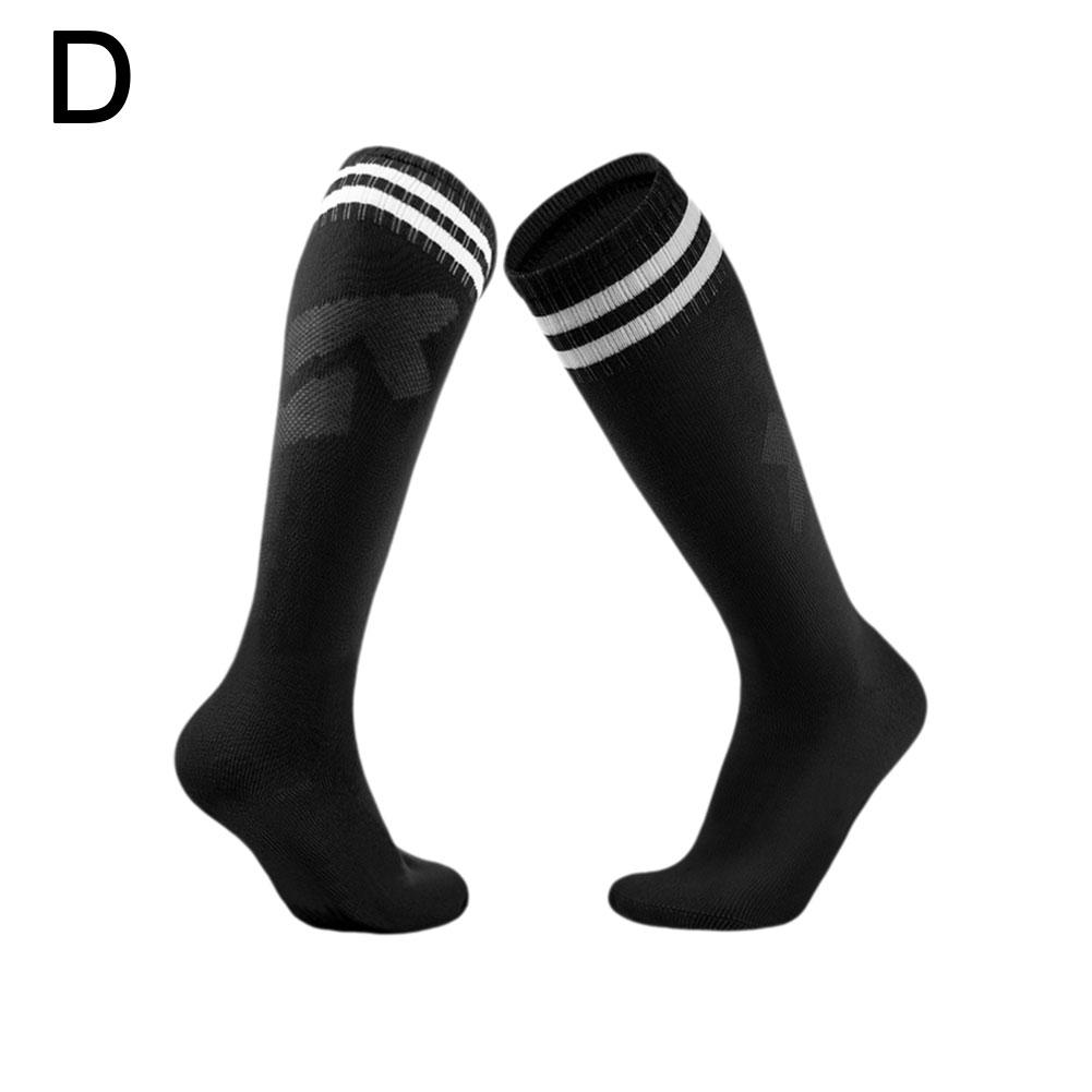 thumbnail image 1 of Calcetines largos de fútbol para niños, por encima de la rodilla, a rayas, para estudiantes, 1 of 2