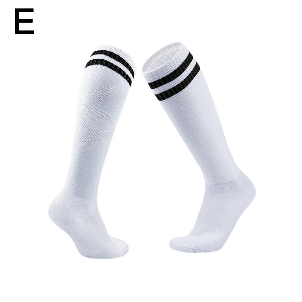 thumbnail image 1 of Calcetines largos de fútbol para niños, por encima de la rodilla, a rayas, para estudiantes, 1 of 2