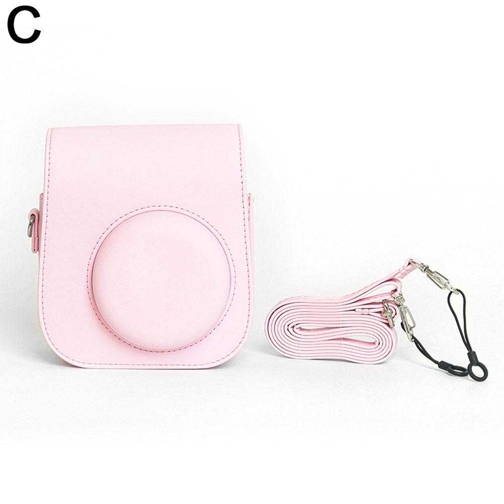 thumbnail image 1 of Bolsa protectora de un solo hombro para cámara Polaroid Mini12/11, color sólido, estuche para cámara fotográfica, bolsa de almacenamiento, 1 of 7
