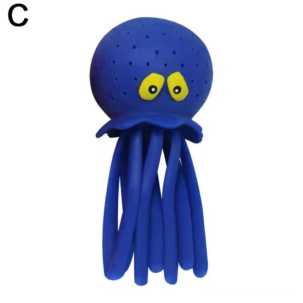 thumbnail image 1 of Pulpo exprimidor divertido, creativo, para baño, juguetes acuáticos, absorbe agua, descompresión, aerosol, ventilación, pulpo, 1 of 2