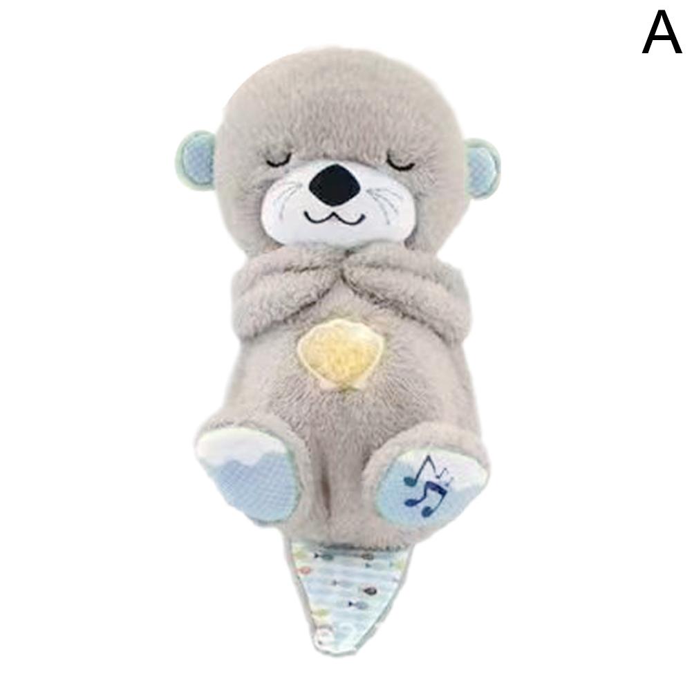 thumbnail image 1 of Oso nutria respirando, lindo juguete de peluche relajante, muñeco para dormir, regalo, muñeca, artefacto para dormir., 1 of 2