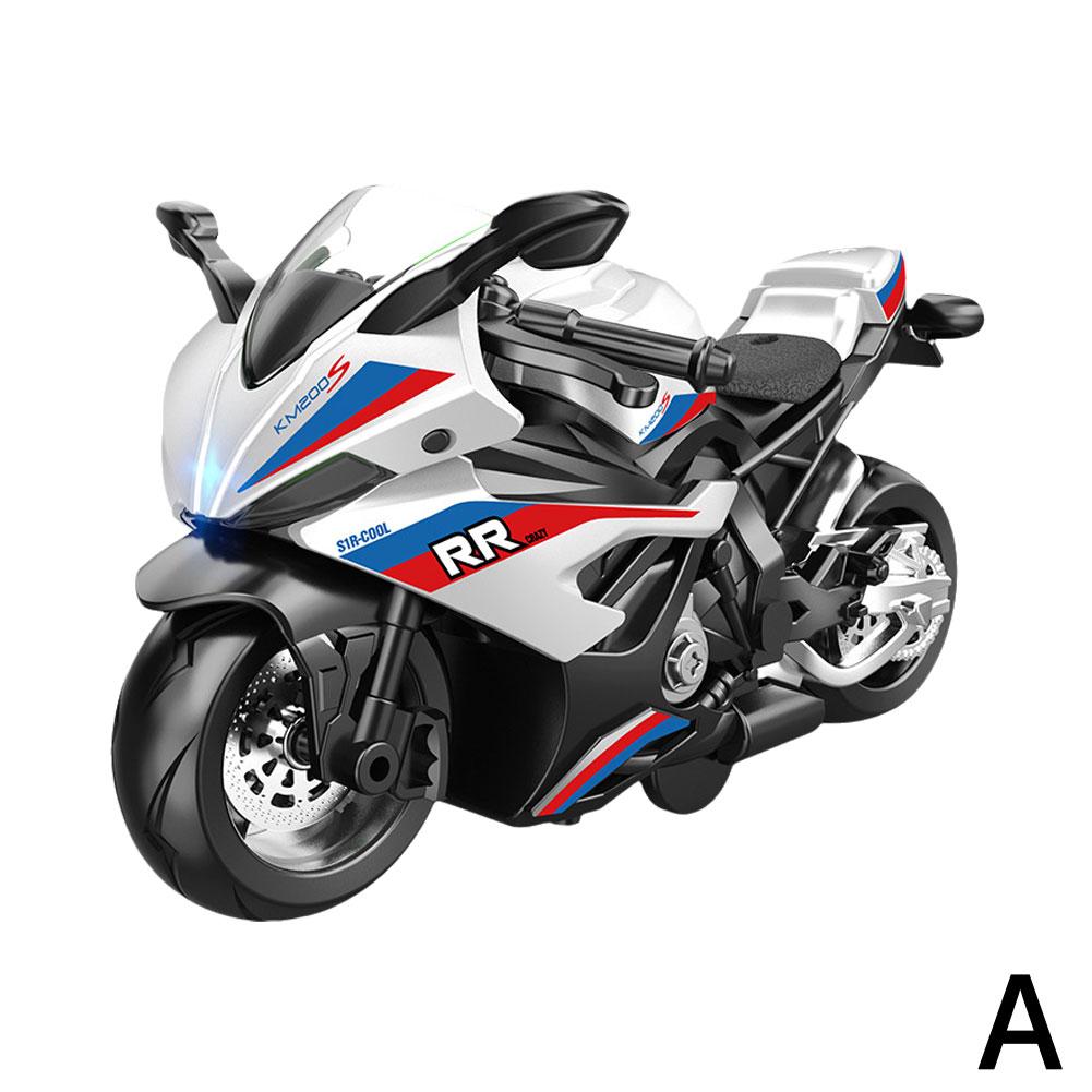 thumbnail image 1 of Simulación de motocicleta, modelo de coche, juguete, adornos, 1 of 2