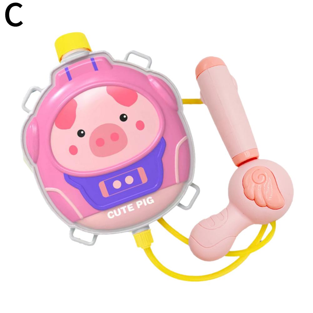 thumbnail image 1 of Pistola de agua eléctrica para niños, mochila extraíble para playa, juguete de verano, 1 of 2