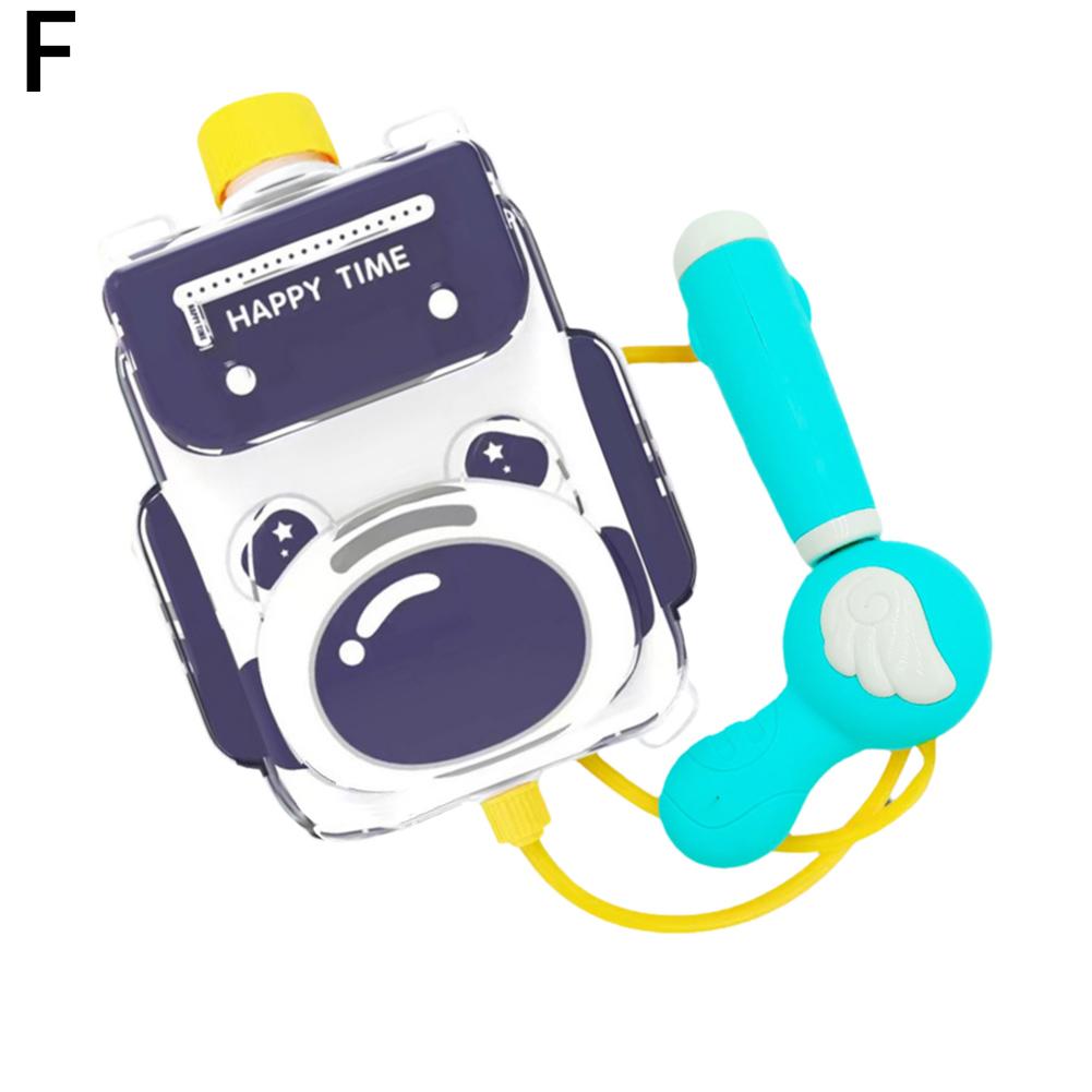 thumbnail image 1 of Pistola de agua eléctrica para niños, mochila extraíble para playa, juguete de verano, 1 of 7