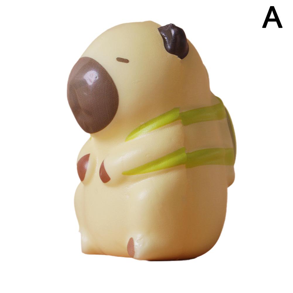 thumbnail image 1 of Nuevo juguete de descompresión de capibara, rebote lento, muñeco infantil, huevo, adorno para fiesta., 1 of 2